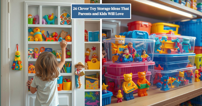 Toy Storage Ideas